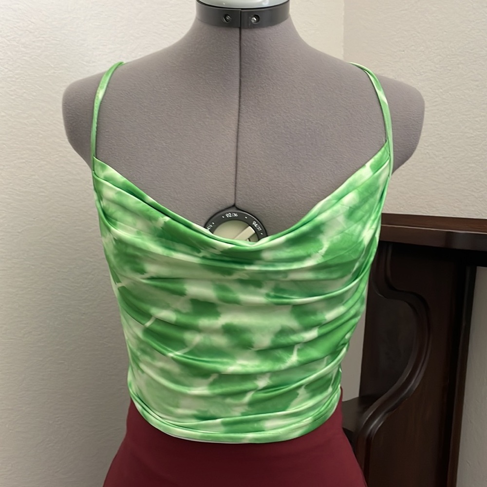 Funky Backless Cropped Top